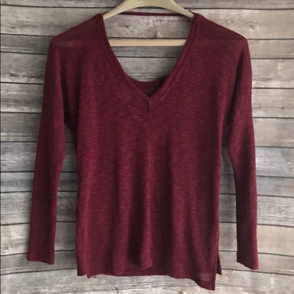Full Tilt Key Hole Sweater